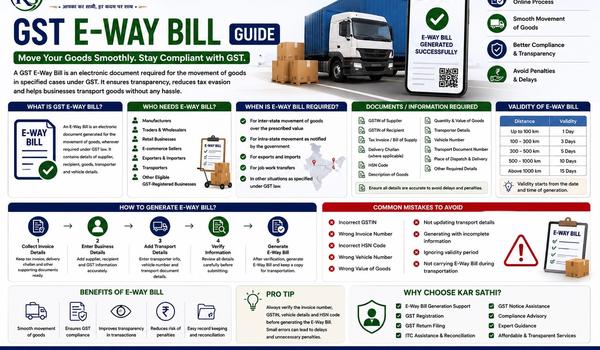 GST E-Way Bill Guide: Everything You Need to Know About E-Way Bills Under GST - Kar Sathi