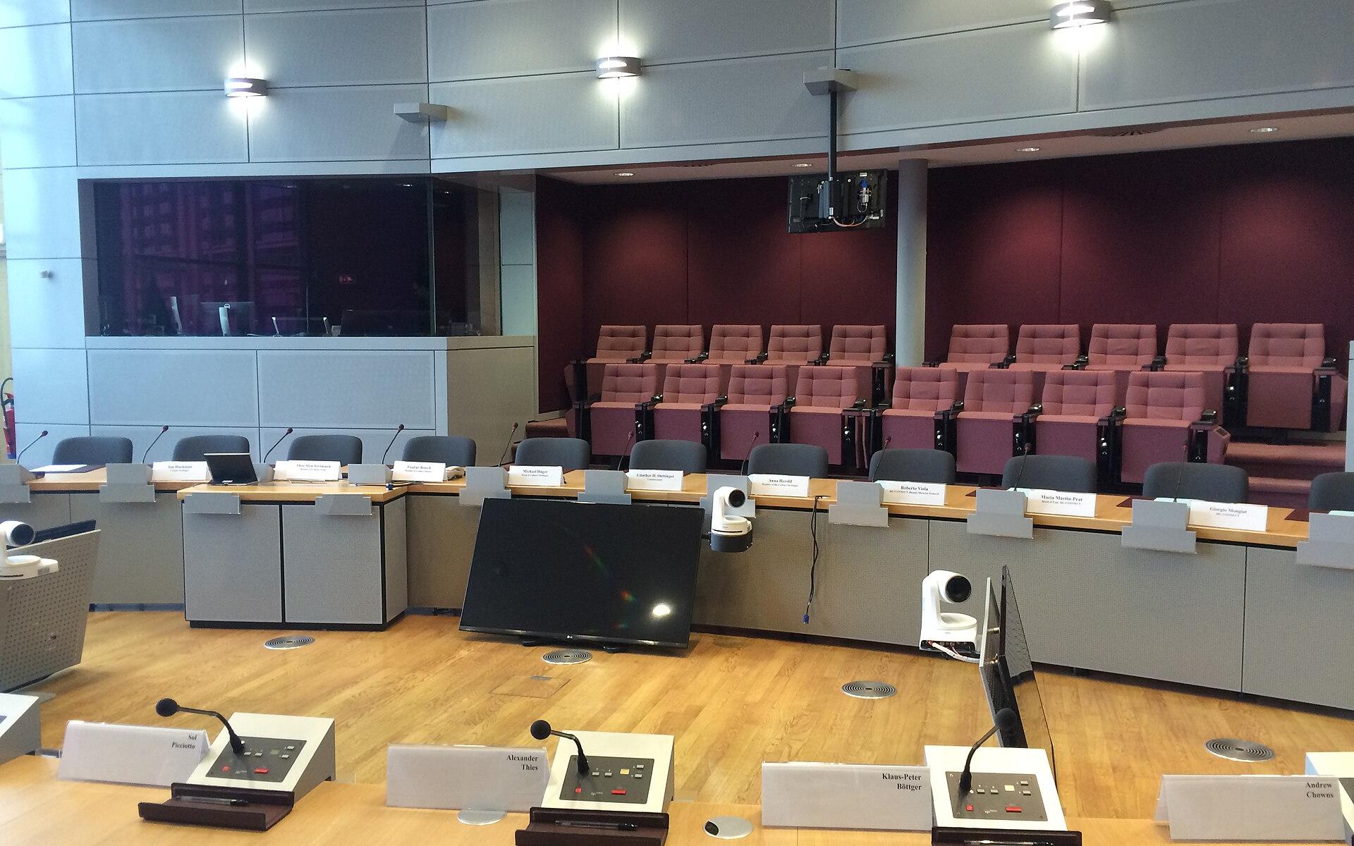 Conference room in the Berlaymont building