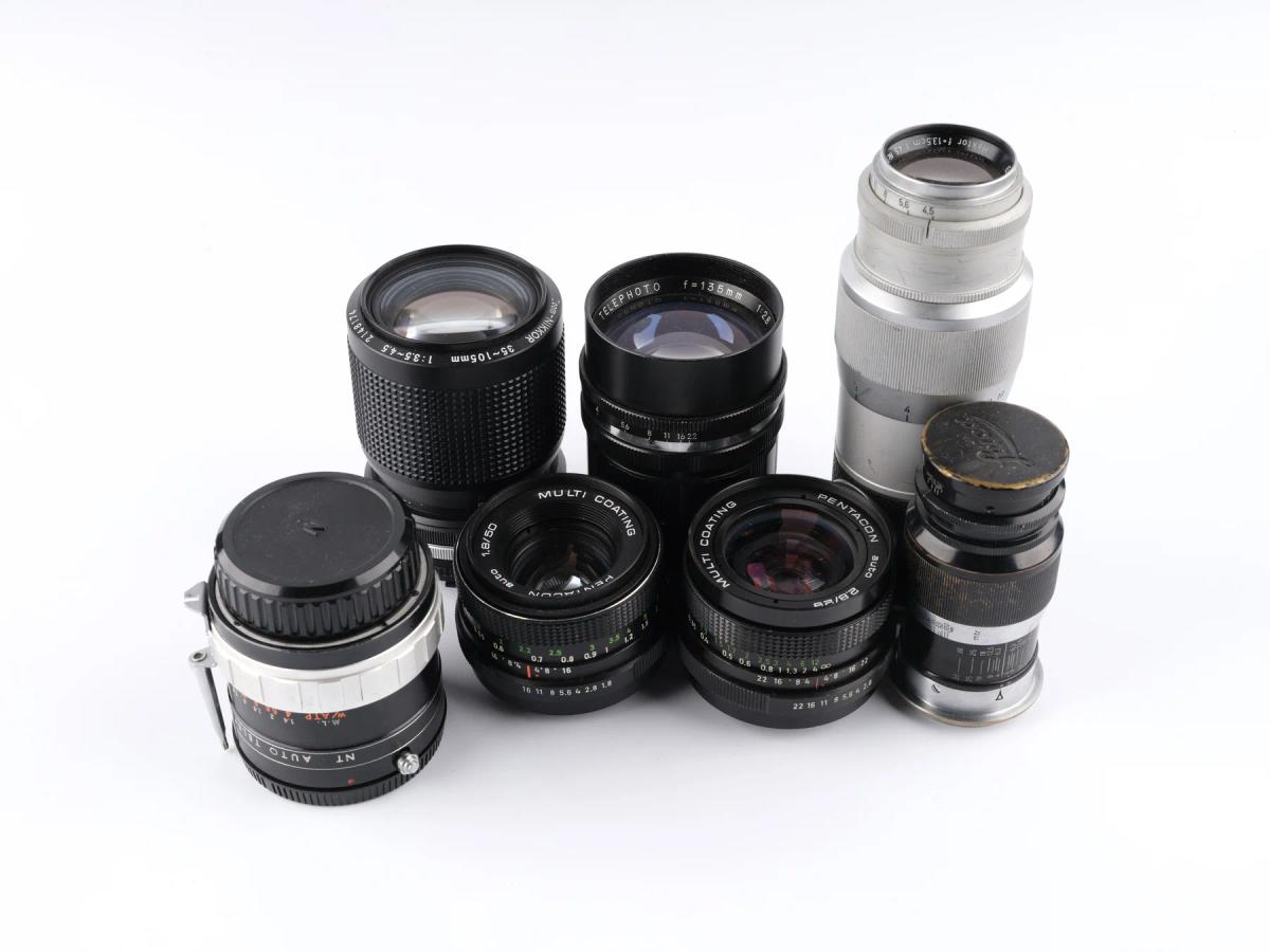 Film camera lenses 2