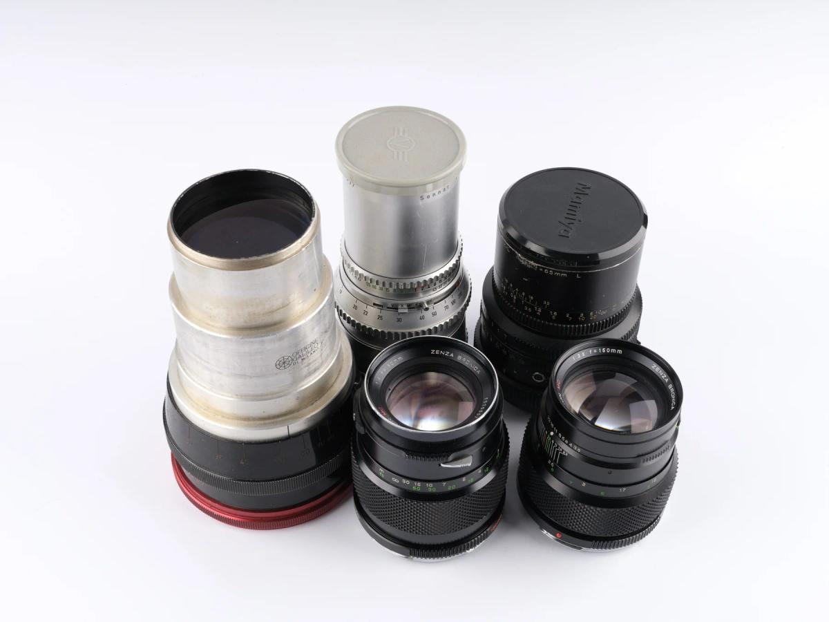 Film camera lenses 3
