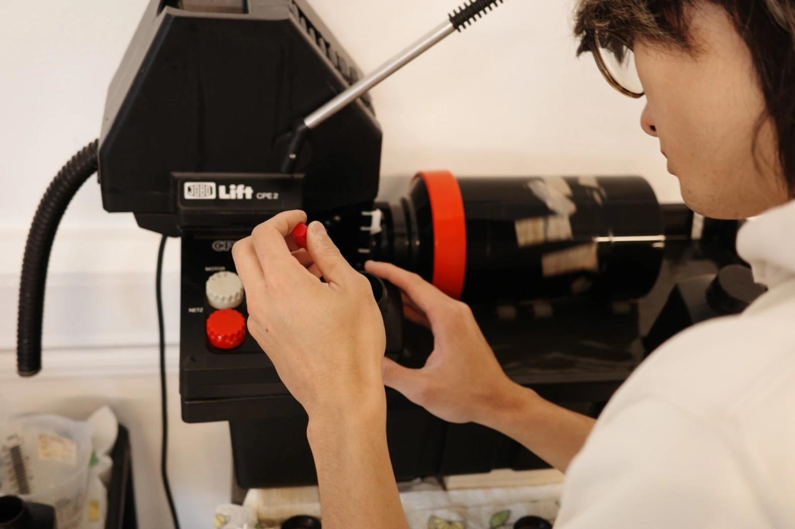 Black and white film developing course