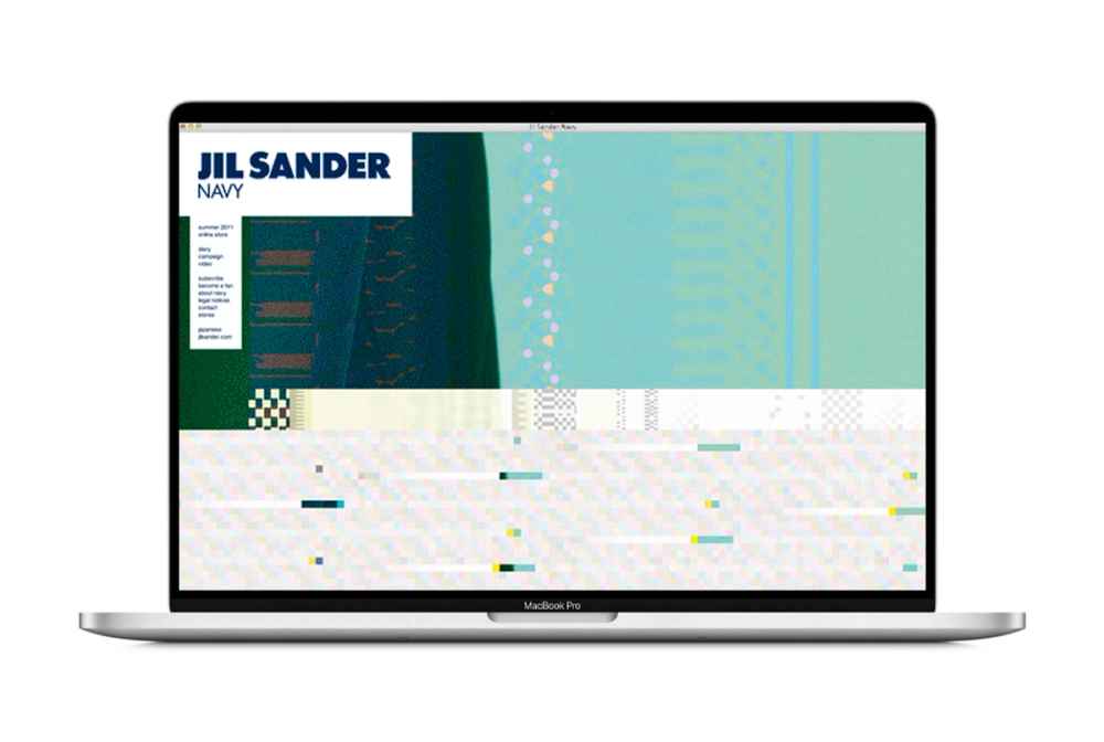 JIL SANDER BRAND STRATEGY - ACTIVATION FW11 NAVY