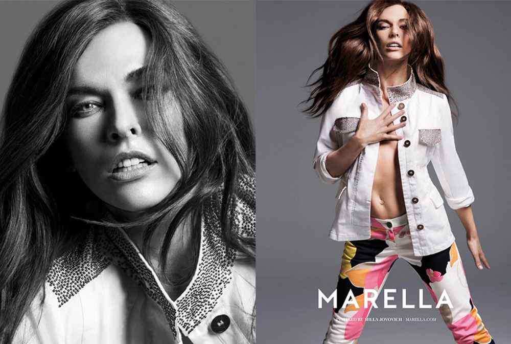 MARELLA CREATIVE DIRECTION - ADVERTISING CAMPAIGN SS13 CAPSULE BY MILLA JOVOVICH BY INEZ AND VINOODH