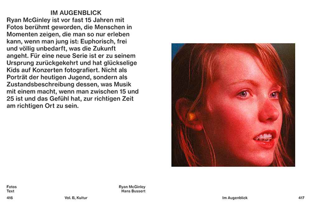 NUMÉRO BERLIN CREATIVE DIRECTION - EDITORIAL DIRECTION ISSUE 02 VOL. B IM AUGENBLICK BY RYAN MCGINLEY