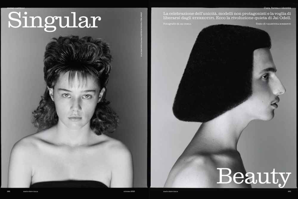 marie claire ITALIA CREATIVE DIRECTION - EDITORIAL DIRECTION ISSUE 10 SINGULAR BEAUTY BY JAI ODELL