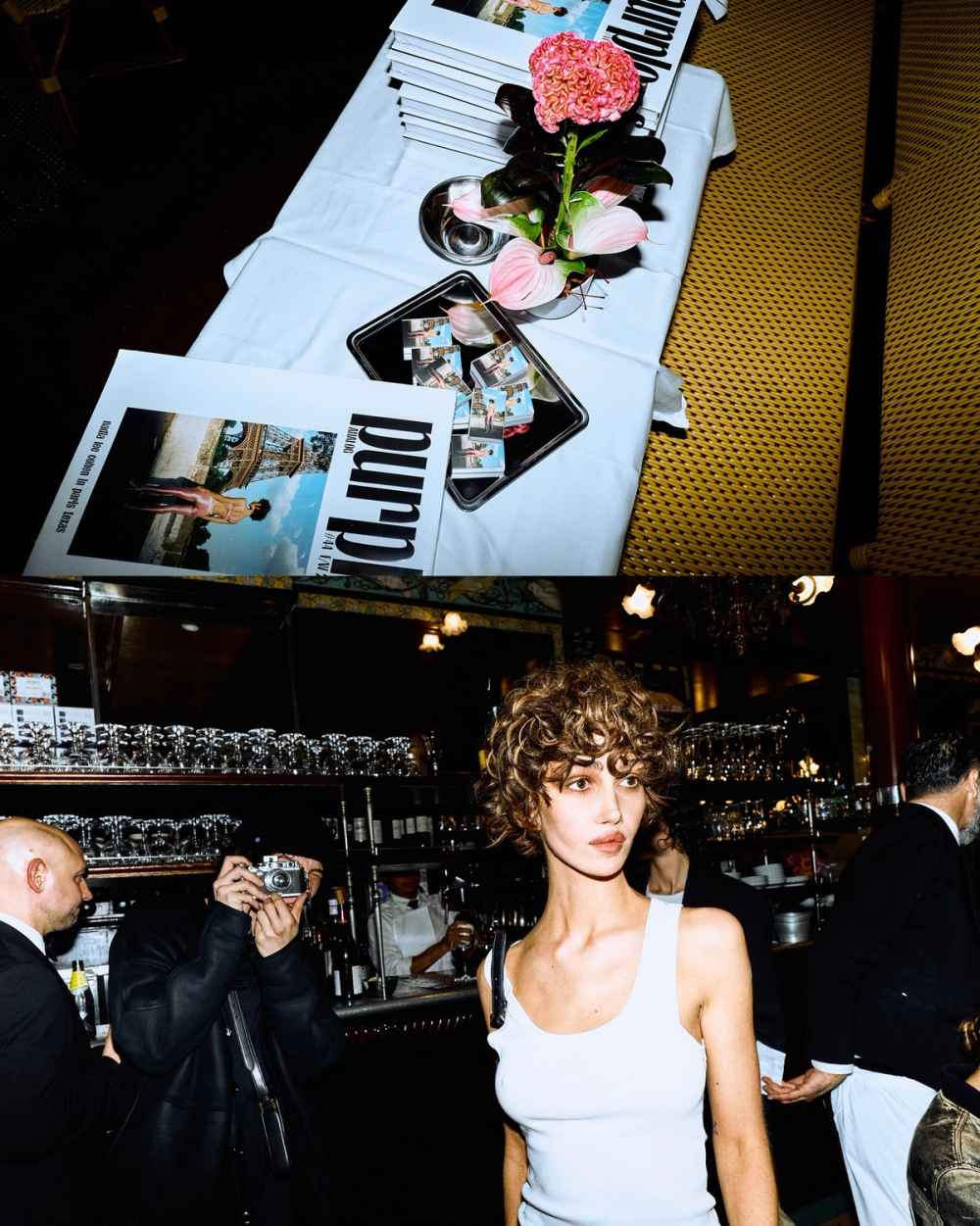 PARIS TEXAS EVENT DIRECTION – PURPLE X PARIS TEXAS DINNER WITH NADIA LEE COHEN AT BRASSERIE LIPP