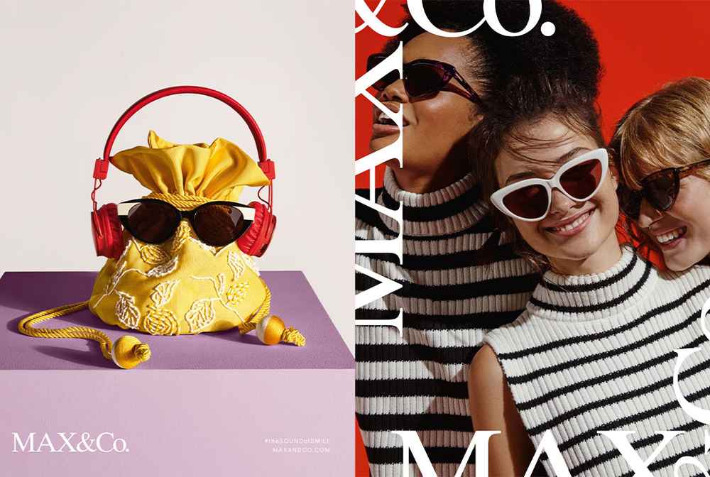 MAX&CO. CREATIVE DIRECTION - ADVERTISING CAMPAIGN SS22 EYEWEAR BY MEL BLES