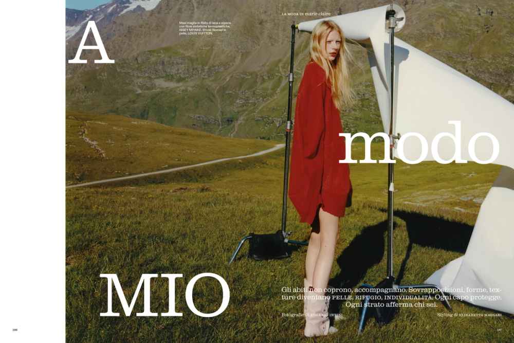 marie claire ITALIA CREATIVE DIRECTION - EDITORIAL DIRECTION ISSUE 10 A MODO MIO BY EUGENIO INTINI