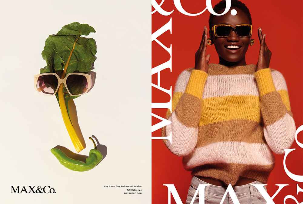 MAX&CO. CREATIVE DIRECTION - ADVERTISING CAMPAIGN FW21 EYEWEAR BY MEL BLES