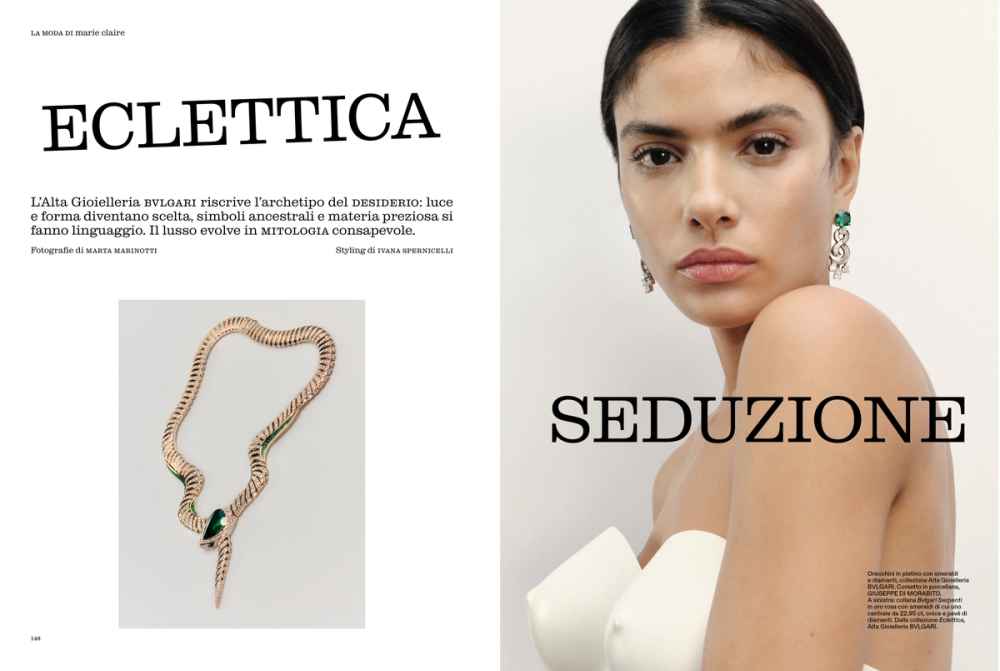 marie claire ITALIA CREATIVE DIRECTION - EDITORIAL DIRECTION ISSUE 04 ECLETTICA SEDUZIONE BY MARTA MARINOTTI