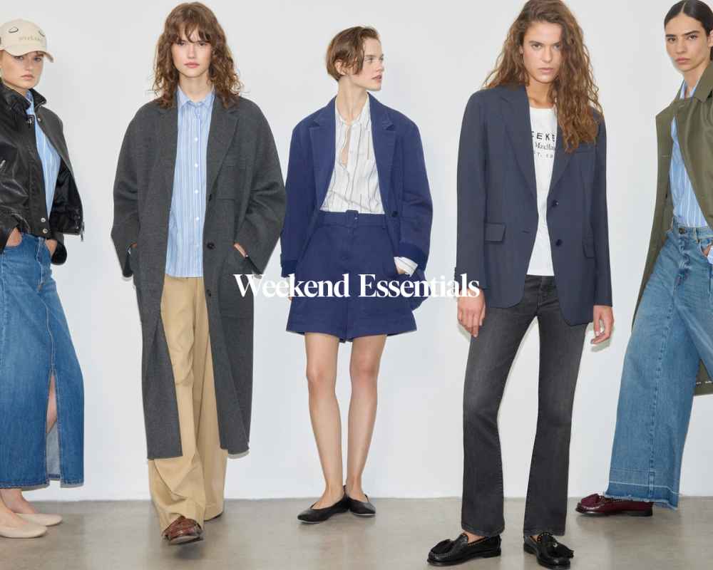 WEEKEND MAX MARA CREATIVE DIRECTION – SS25 WEEKEND ESSENTIALS BY Henrik Blomqvist