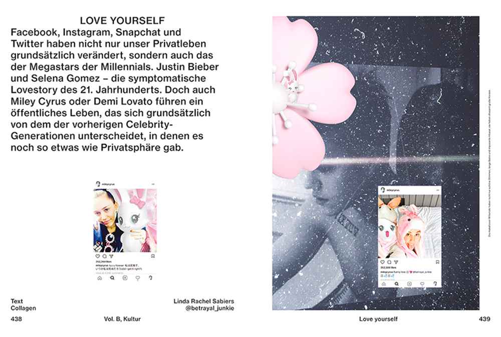 NUMÉRO BERLIN CREATIVE DIRECTION - EDITORIAL DIRECTION ISSUE 2 VOL. B LOVE YOURSELF BY @BETRAYAL_JUNKIE