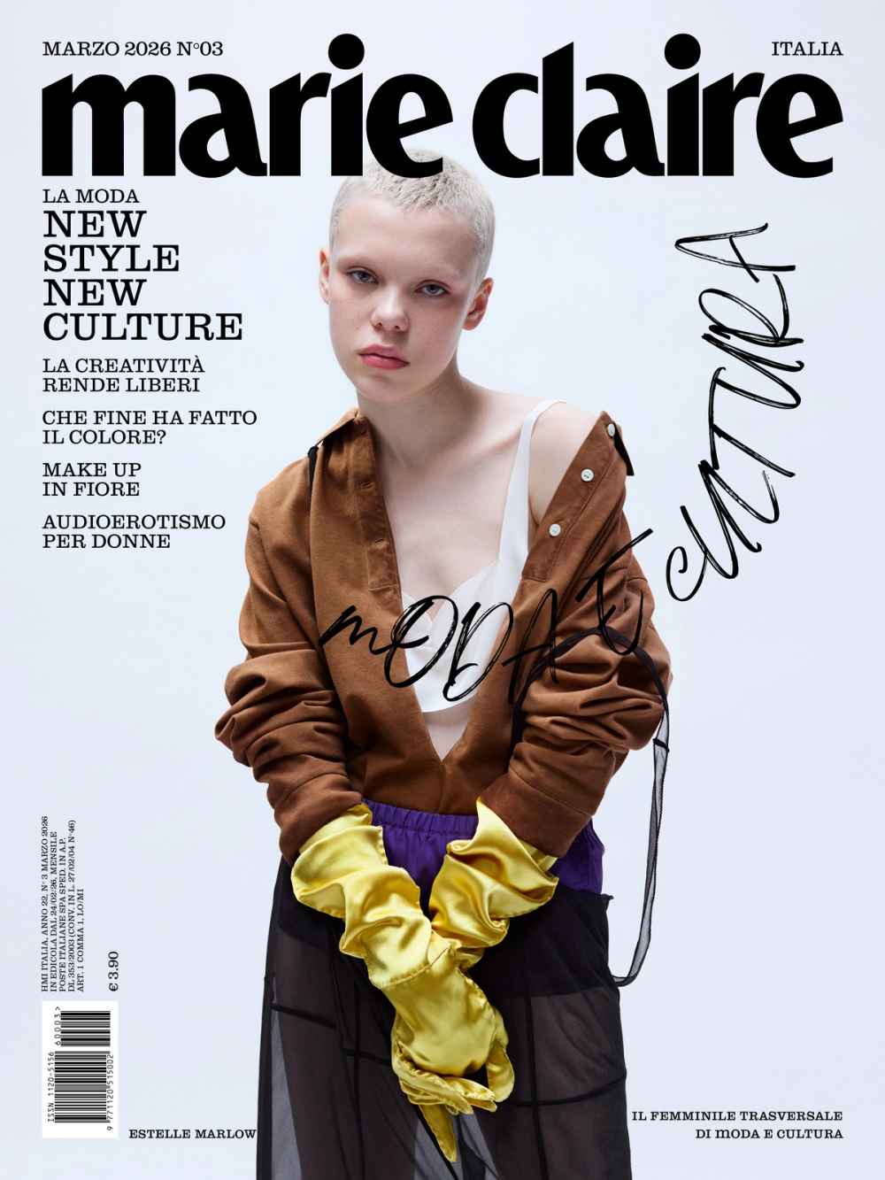 marie claire ITALIA CREATIVE DIRECTION - COVER DIRECTION ISSUE 03 MODA E CULTURA