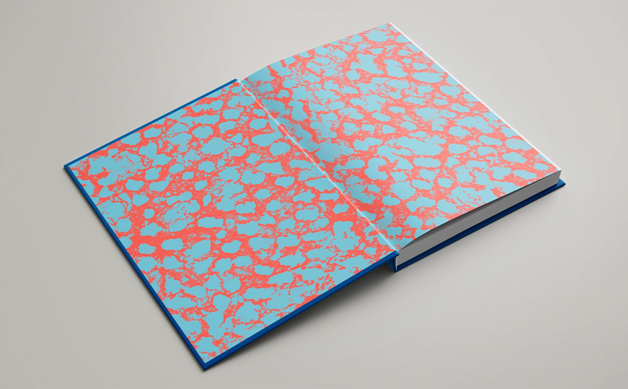 CREATIVE DIRECTION – ENDPAPERS WITH VOLCANIC PATTERN FROM NAPLES STREETS