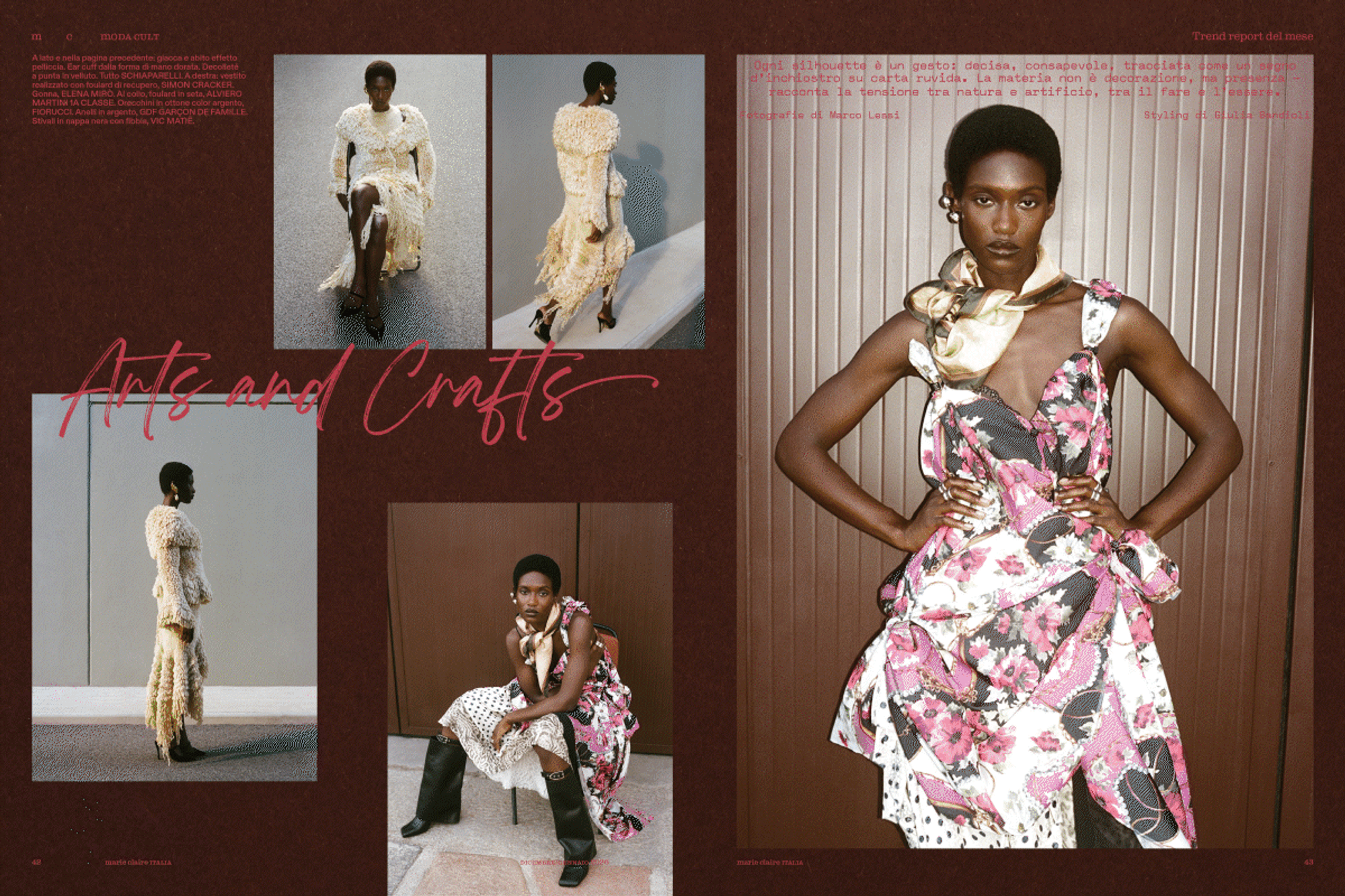 CREATIVE DIRECTION – EDITORIAL DIRECTION ISSUE 12-01 M C MODA CULT 