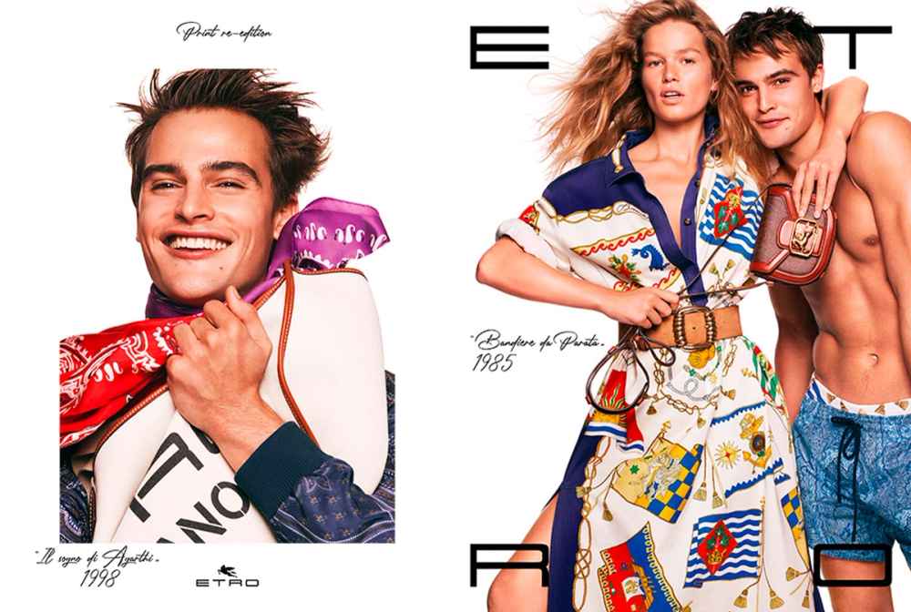 ETRO CREATIVE DIRECTION - ADVERTISING CAMPAIGN SS21 BY DAVID SIMS
