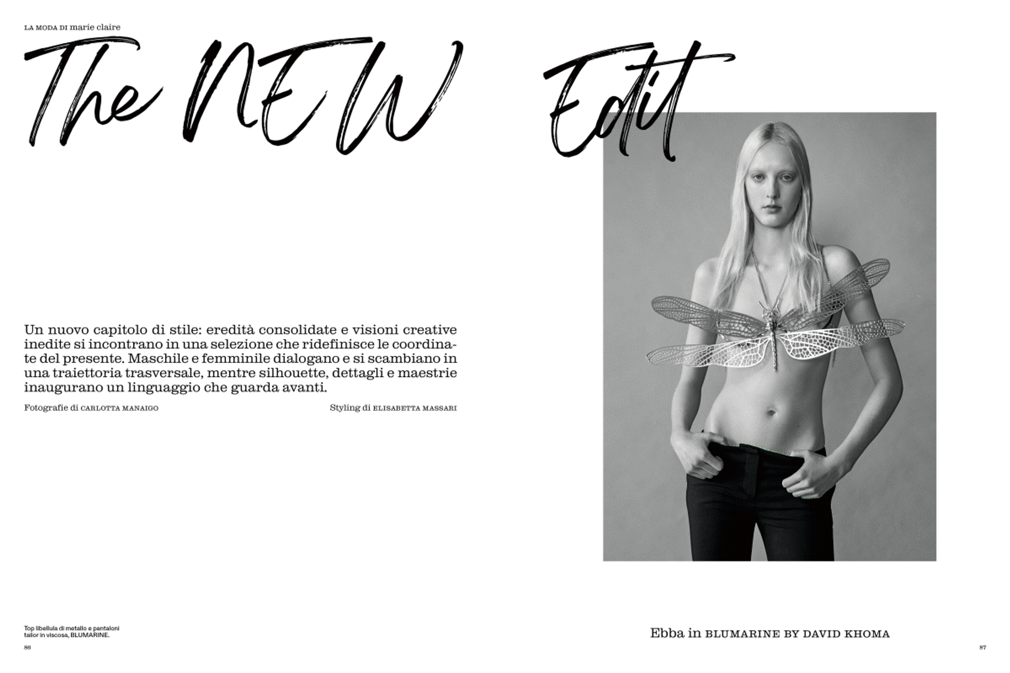 CREATIVE DIRECTION – EDITORIAL DIRECTION ISSUE 02 THE NEW EDIT