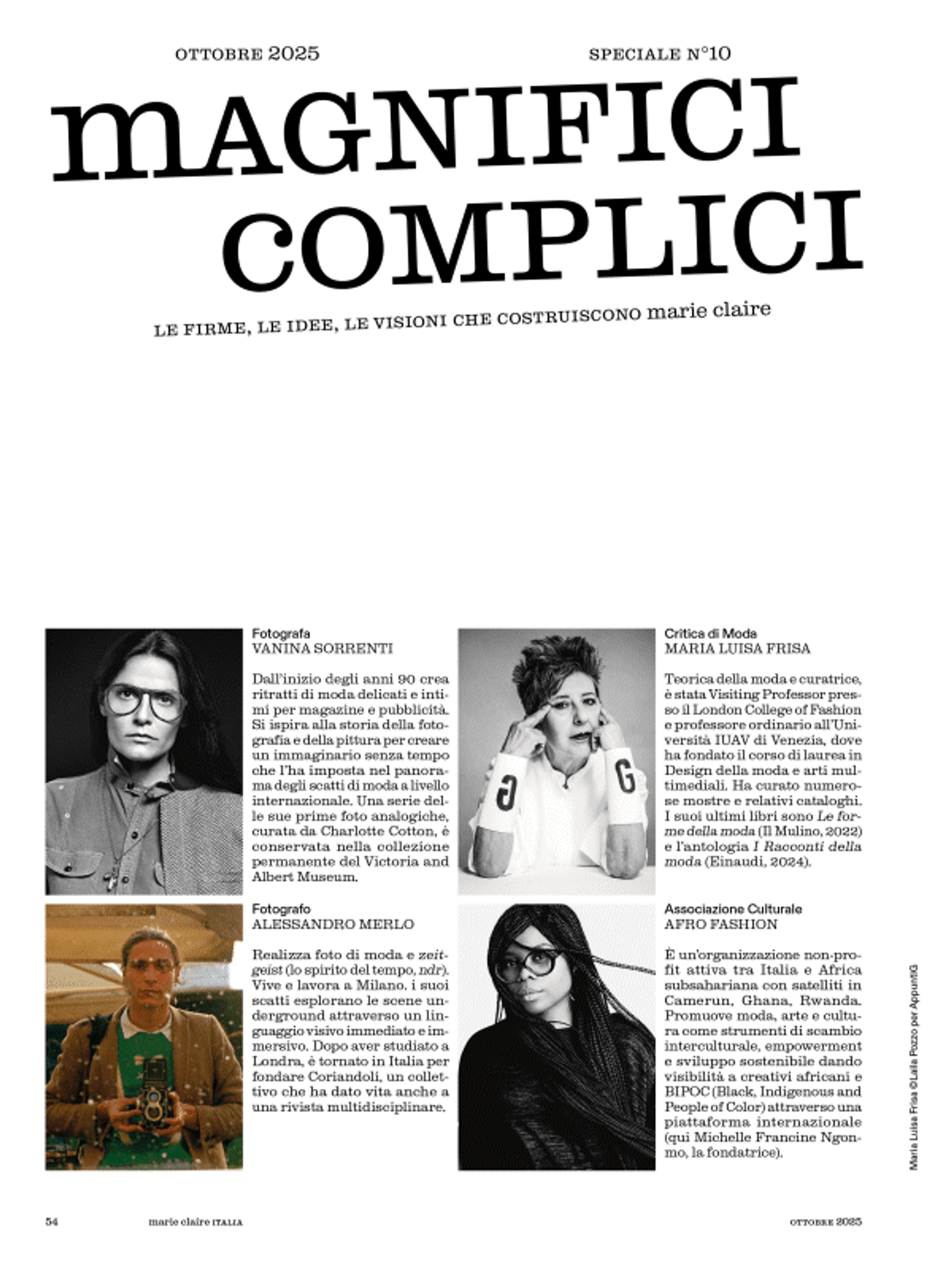 BRAND DESIGN - ISSUE 10 MAGNIFICI COMPLICI