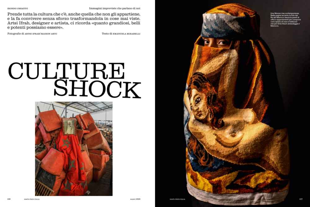 marie claire ITALIA CREATIVE DIRECTION - EDITORIAL DIRECTION ISSUE 03 mONDO cREATIVI BY ARTSI IFRACH