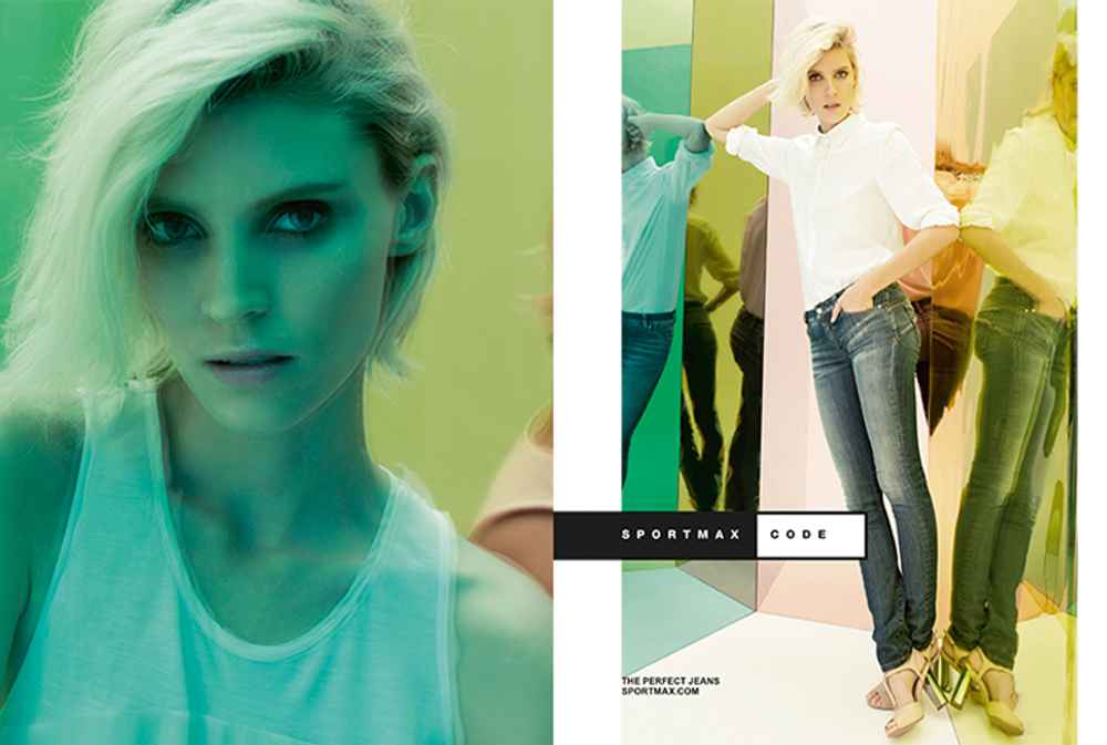 SPORTMAX CODE CREATIVE DIRECTION - ADVERTISING CAMPAIGN SS13 BY Claudia Knoepfel & Stefan Indlekofer