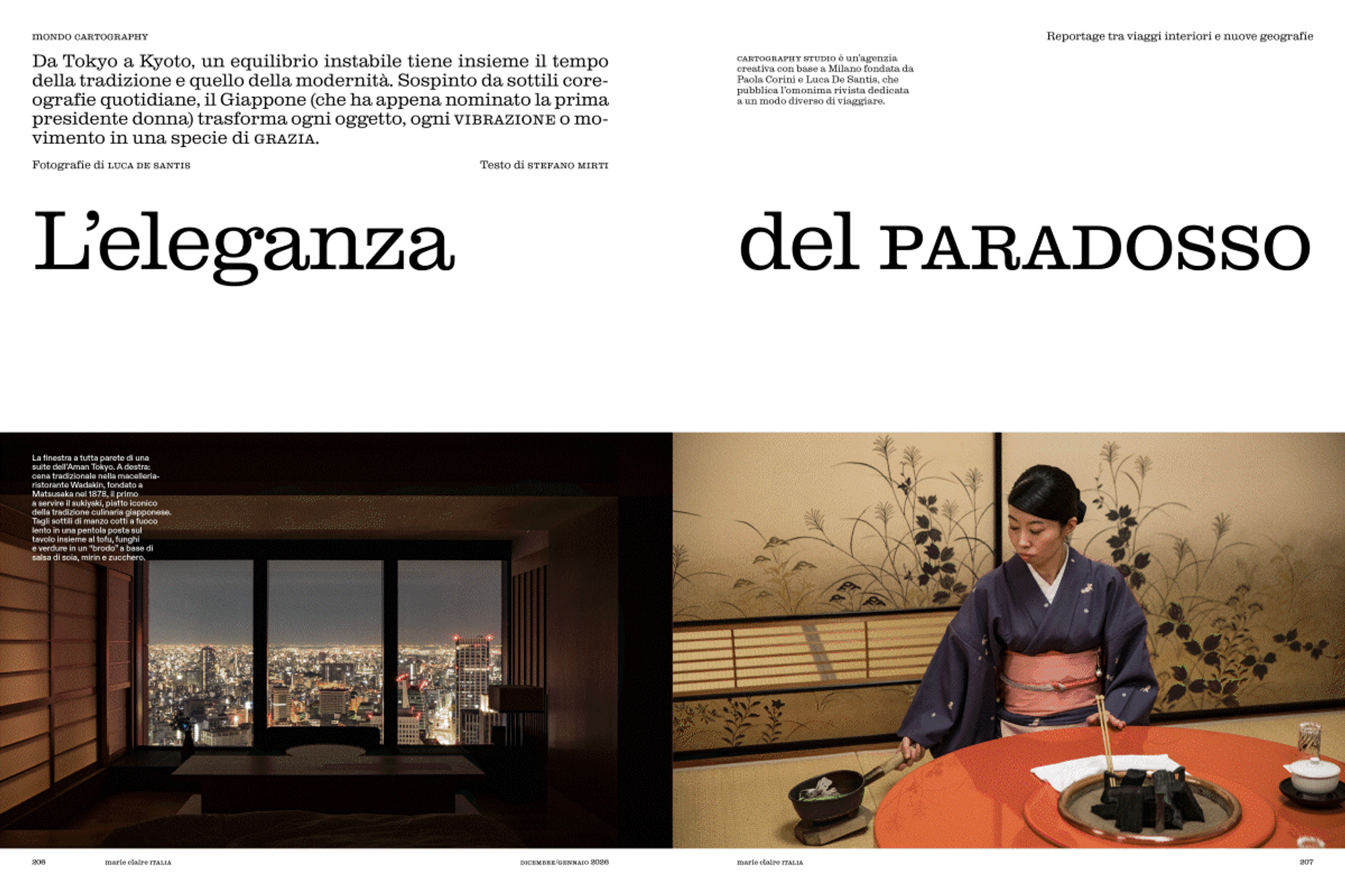 CREATIVE DIRECTION – EDITORIAL DIRECTION ISSUE 12-01 mONDO cARTOGRAPHY