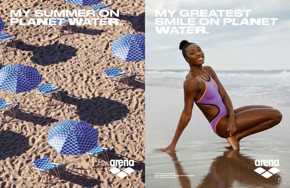 ARENA CREATIVE DIRECTION - ADVERTISING CAMPAIGN BEACHWEAR SS23 BY MEL BLES