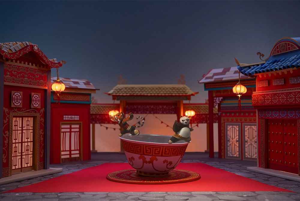 ETRO CREATIVE DIRECTION - CONTENT CREATION KUNG FU PANDA BY DARIO IMBROGNO