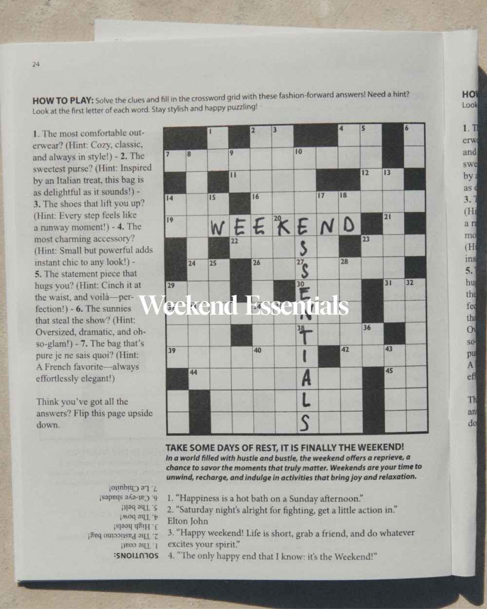 WEEKEND MAX MARA CREATIVE DIRECTION – FW25 WEEKEND ESSENTIALS BY FRANCESCO NAZARDO