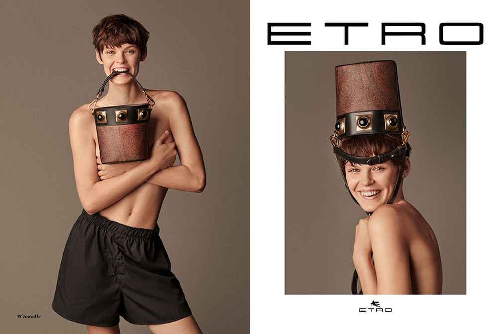 ETRO CREATIVE DIRECTION - CONTENT CREATION CROWN ME BAG BY GIAMPAOLO SGURA