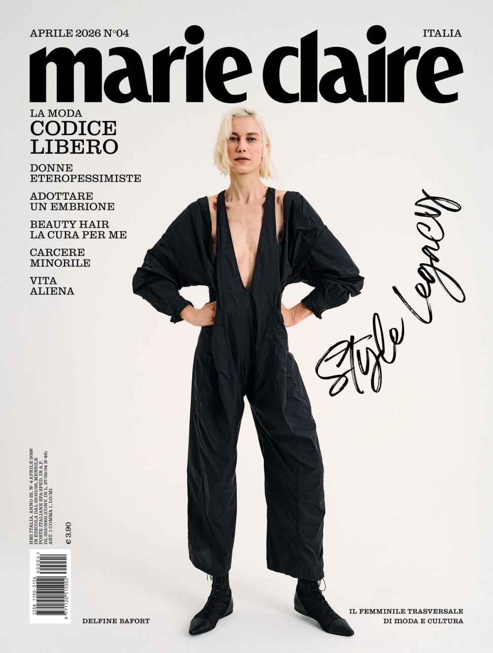 marie claire ITALIA CREATIVE DIRECTION - COVER DIRECTION ISSUE 04 STYLE LEGACY
