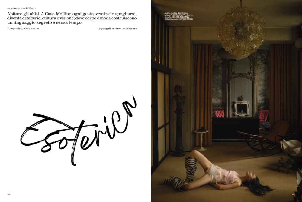 marie claire ITALIA CREATIVE DIRECTION - EDITORIAL DIRECTION ISSUE 03 ESOTERICA BY KATE BELLM