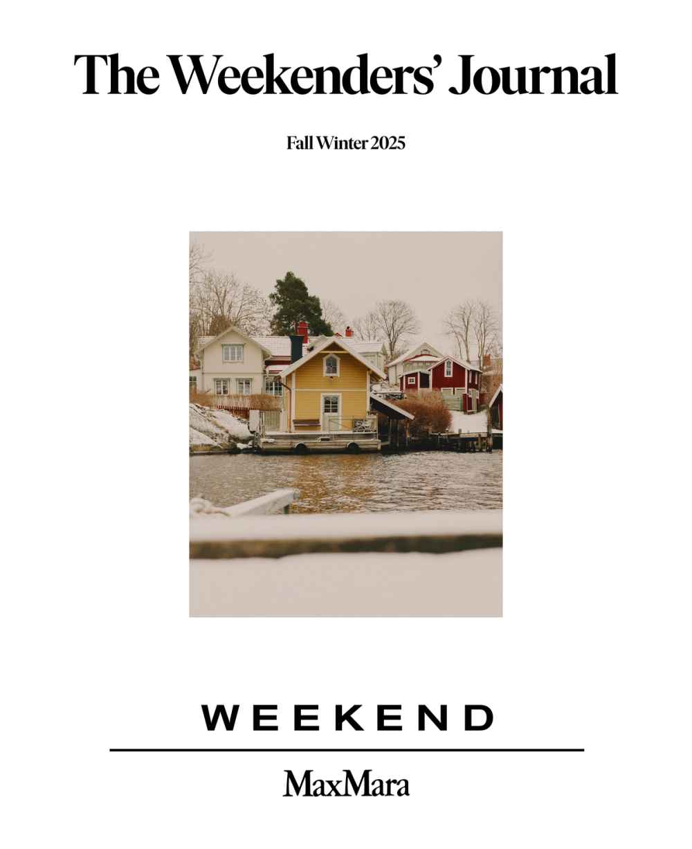 WEEKEND MAX MARA CREATIVE DIRECTION – EDITORIAL DIRECTION FW25 THE WEEKENDERS' JOURNAL