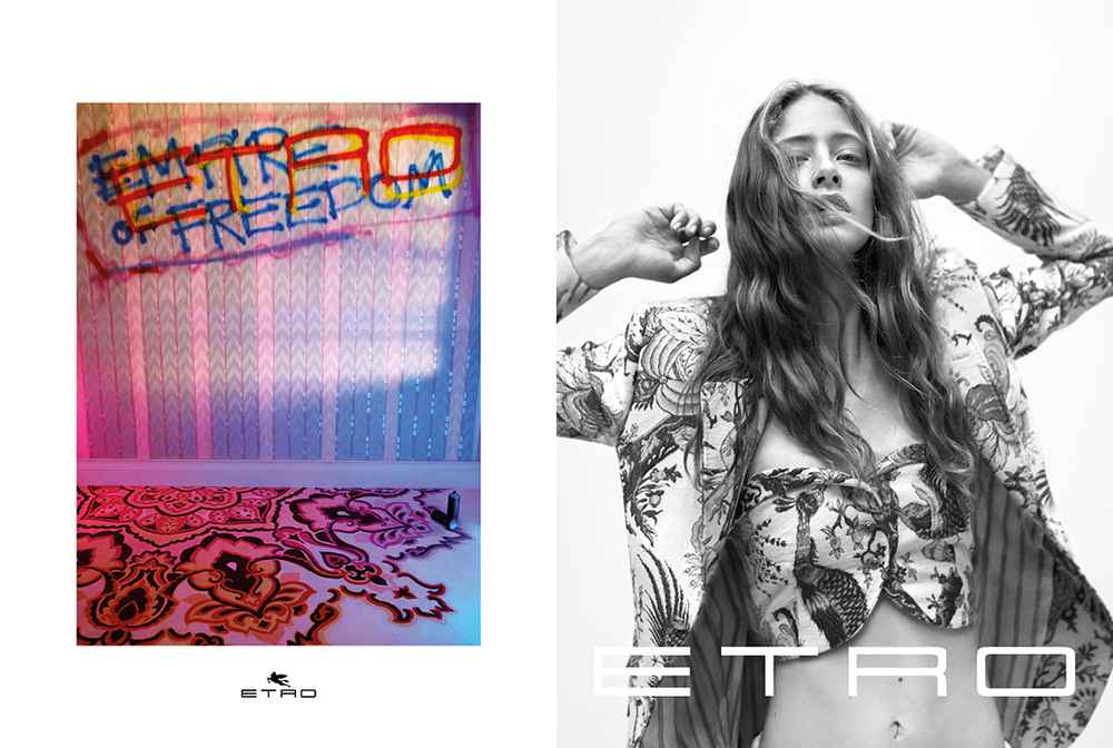 ETRO CREATIVE DIRECTION - ADVERTISING CAMPAIGN SS22 BY MARIO SORRENTI