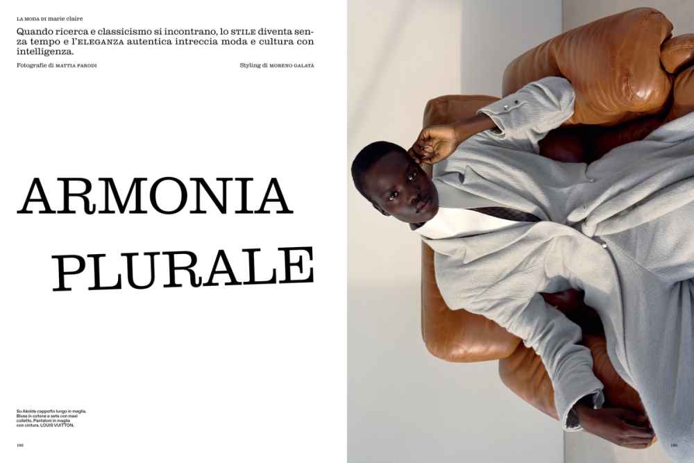 marie claire ITALIA CREATIVE DIRECTION - EDITORIAL DIRECTION ISSUE 03 ARMONIA PLURALE BY MATTIA PARODI