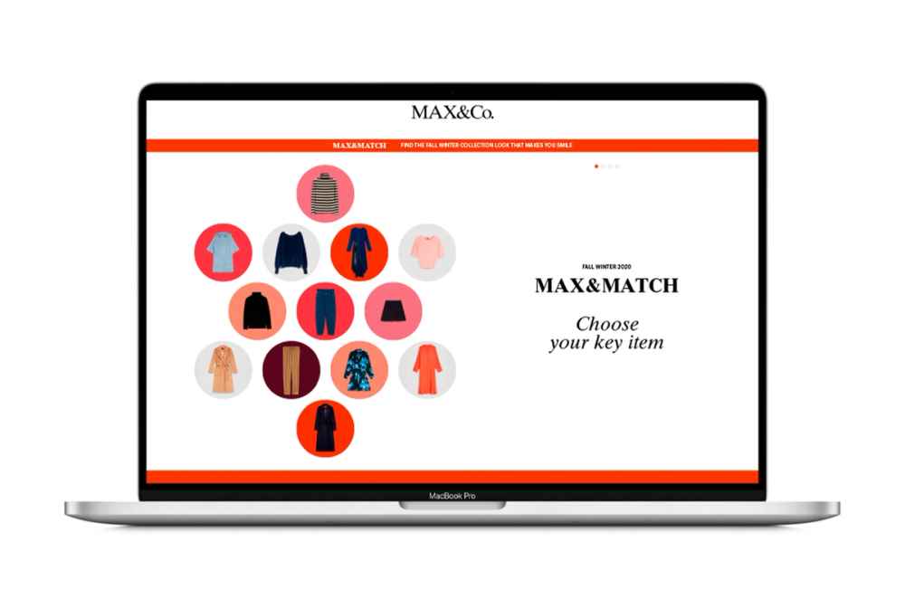 MAX&CO. BRAND DESIGN - WEB FW20 MAX & MATCH