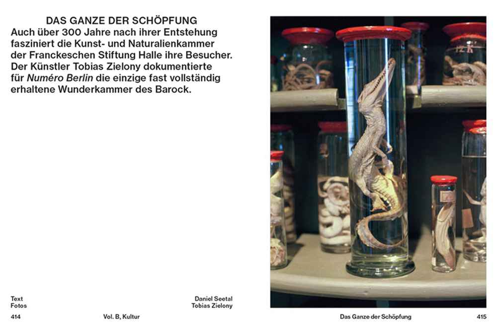 NUMÉRO BERLIN CREATIVE DIRECTION - EDITORIAL DIRECTION ISSUE 03 VOL.B DAS GANZE DER SCHÖPFUNG BY TOBIAS ZIELONY