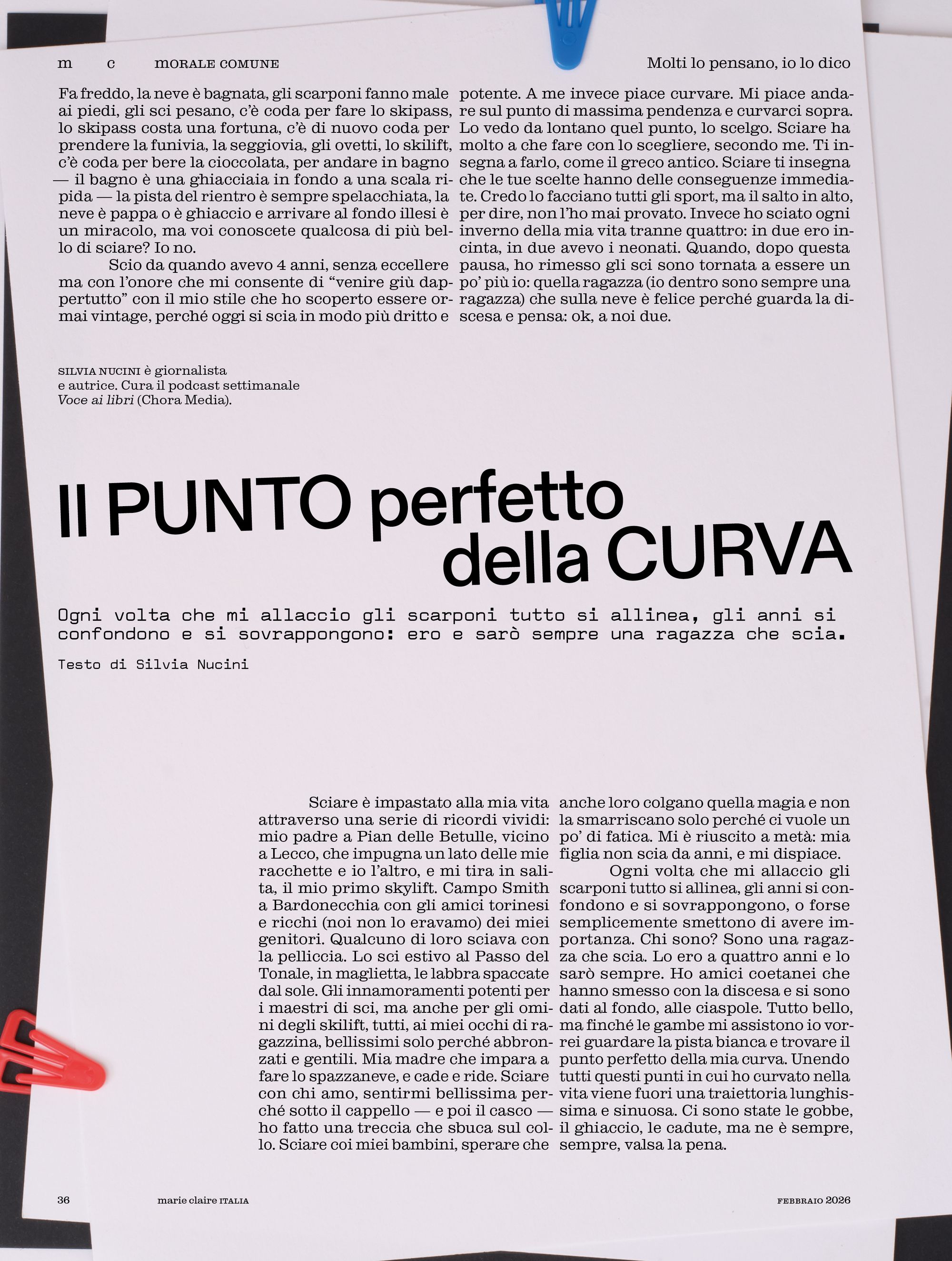 CREATIVE DIRECTION – EDITORIAL DIRECTION ISSUE 02 M C APPUNTI DI MODA E CULTURA 