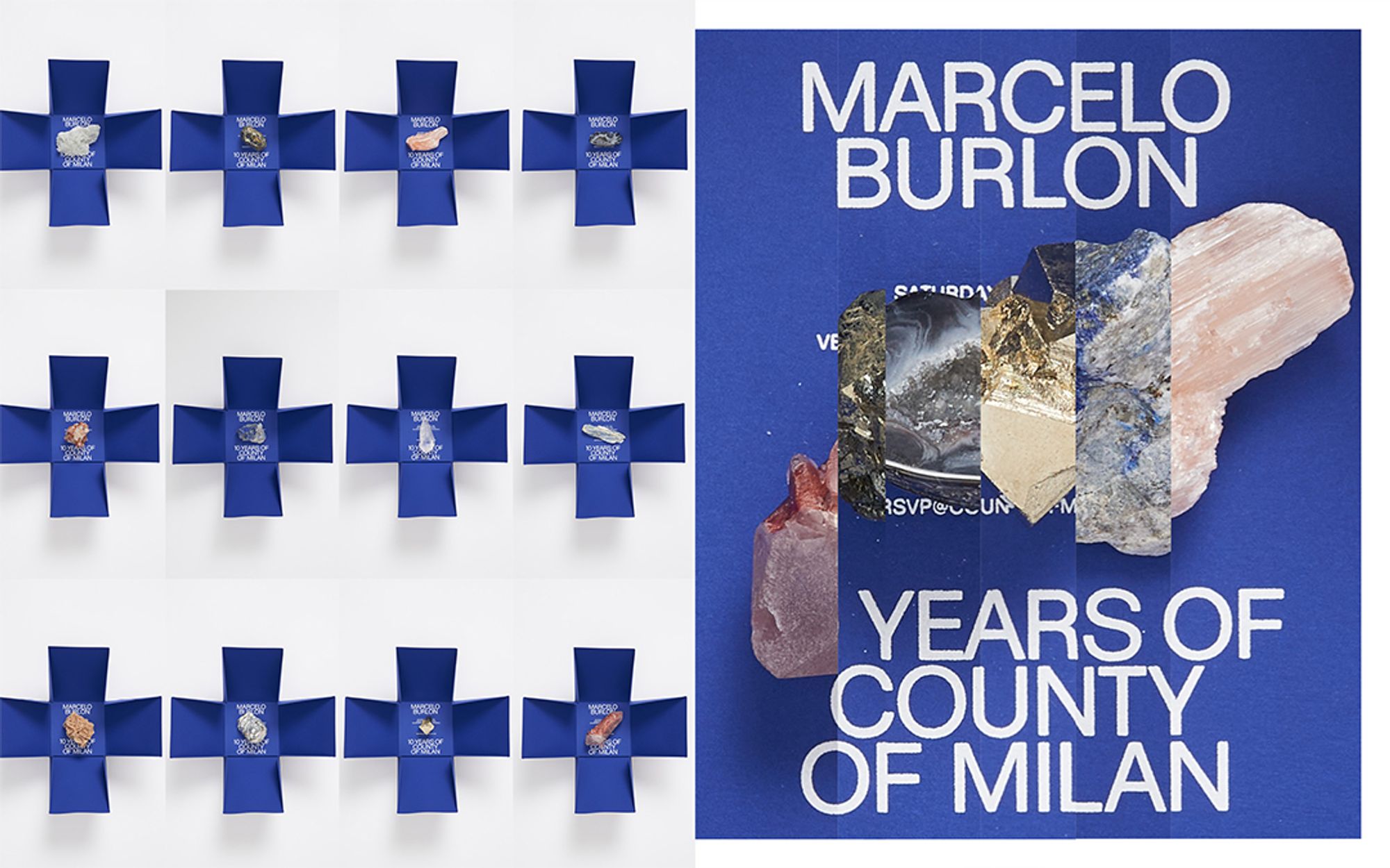 CREATIVE DIRECTION – EDITORIAL DIRECTION 10 YEARS OF COUNTY OF MILAN BOOK