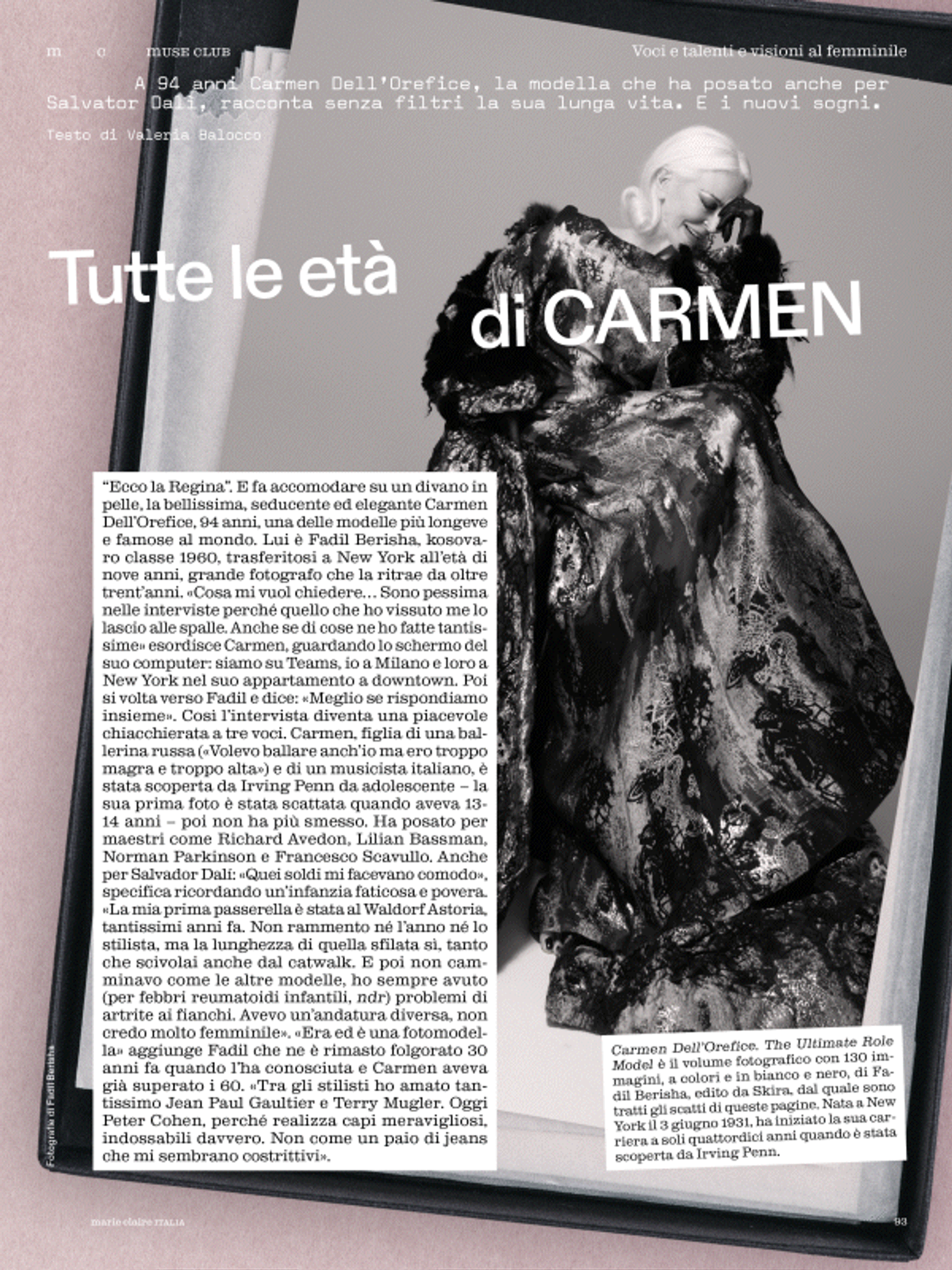 CREATIVE DIRECTION – EDITORIAL DIRECTION ISSUE 10 M C APPUNTI DI MODA E CULTURA 