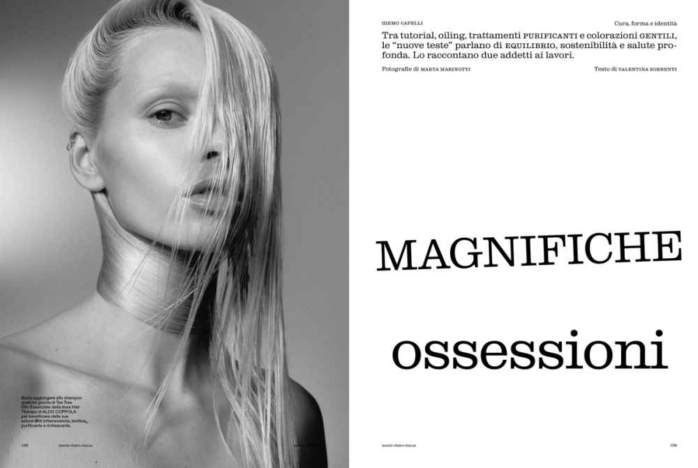 marie claire ITALIA CREATIVE DIRECTION - EDITORIAL DIRECTION ISSUE 04 MAGNIFICHE OSSESSIONI BY MARTA MARINOTTI