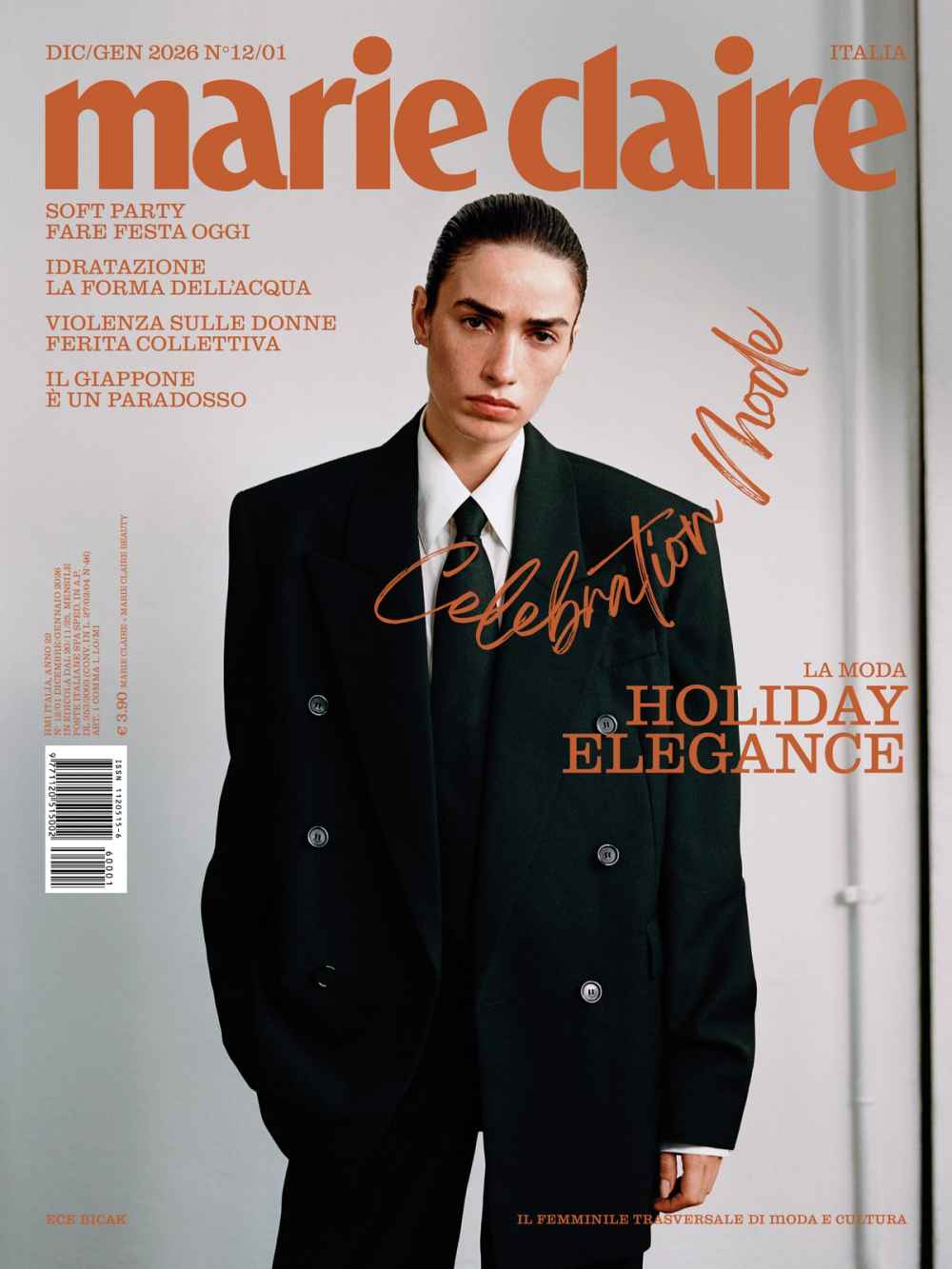 marie claire ITALIA CREATIVE DIRECTION - COVER DIRECTION ISSUE 12-01 CELEBRATION MODE