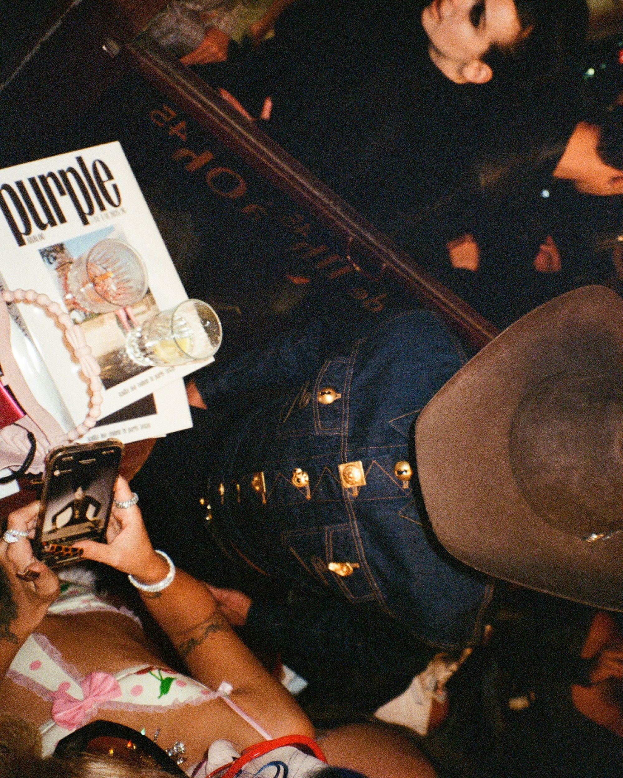 EVENT DIRECTION – PURPLE X PARIS TEXAS DINNER WITH NADIA LEE COHEN AT BRASSERIE LIPP