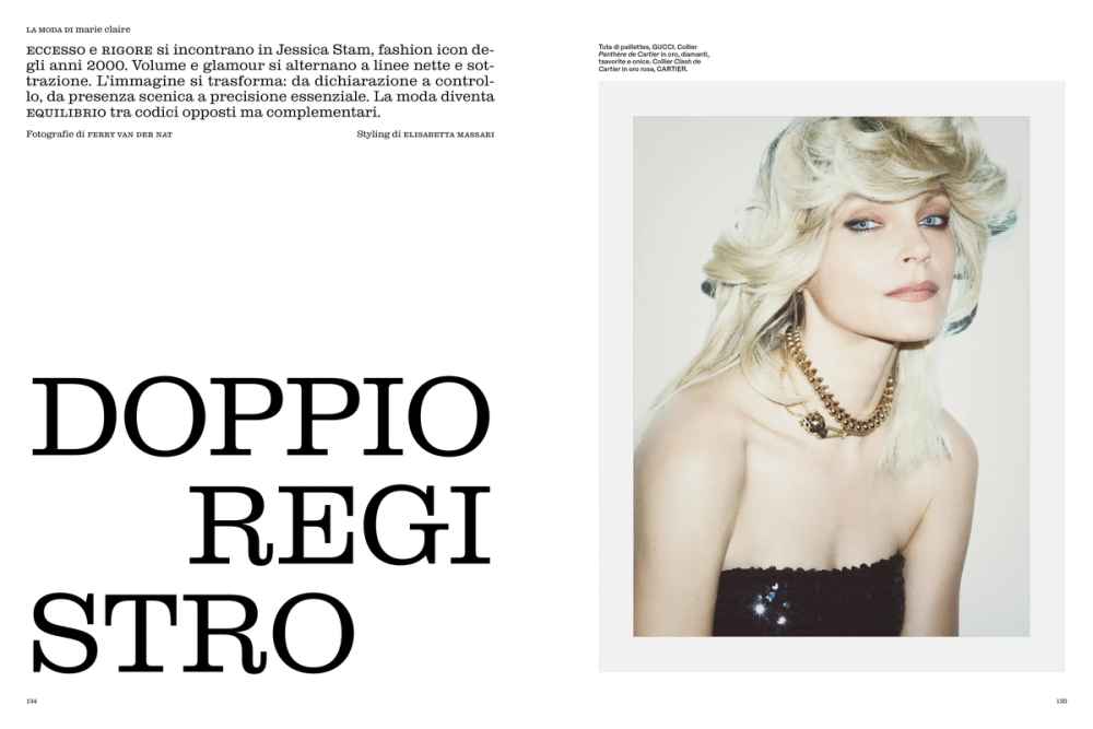 marie claire ITALIA CREATIVE DIRECTION - EDITORIAL DIRECTION ISSUE 05 DOPPIO REGISTRO BY FERRY VAN DER NAT