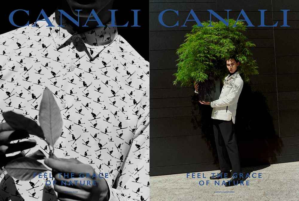 CANALI CREATIVE DIRECTION - ADVERTISING CAMPAIGN FW 21 BY MEL BLES