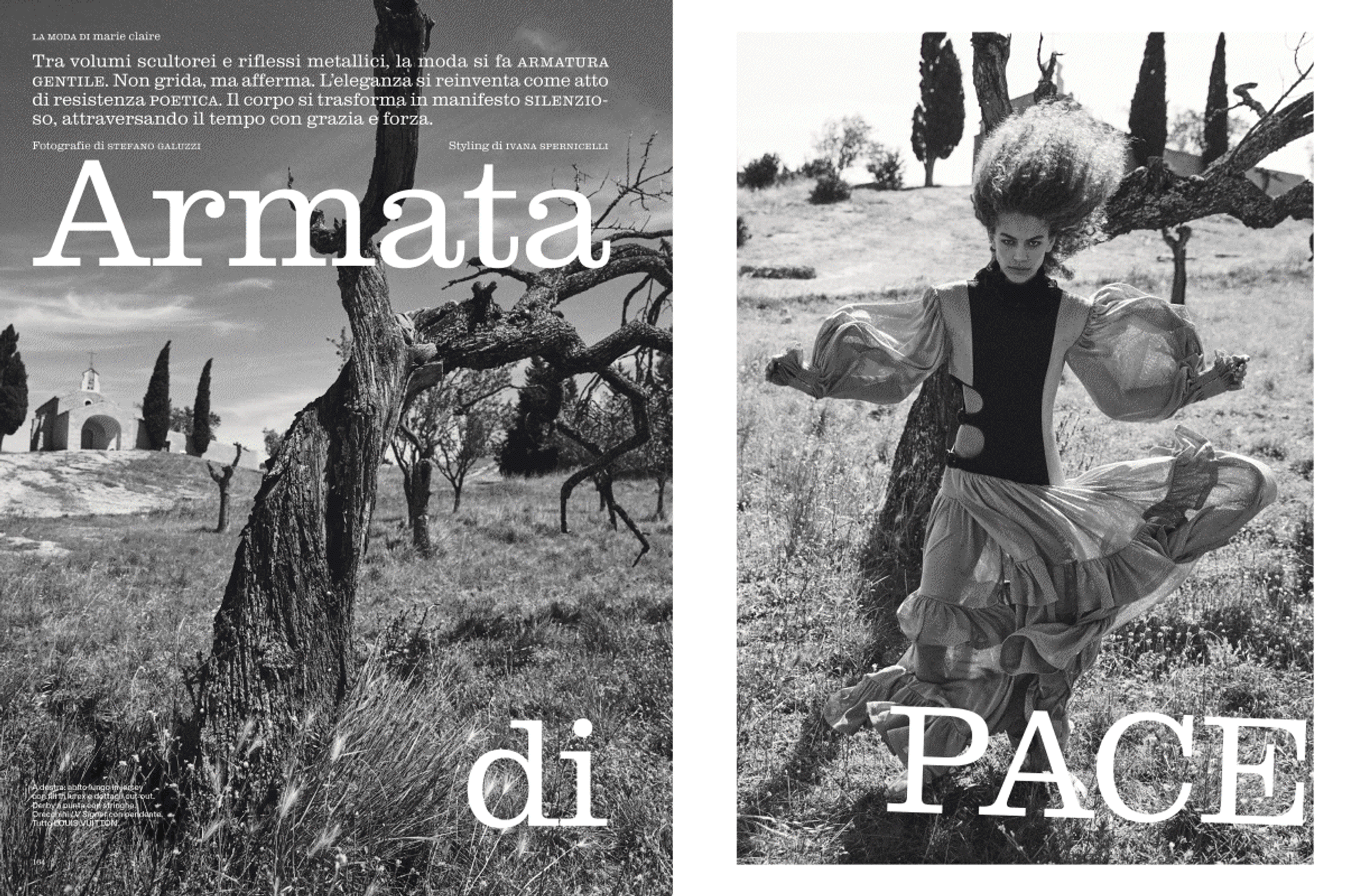 CREATIVE DIRECTION – EDITORIAL DIRECTION ISSUE 12-01 ARMATA DI PACE