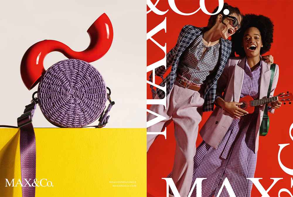 MAX&CO. CREATIVE DIRECTION - ADVERTISING CAMPAIGN SS22 BY MEL BLES