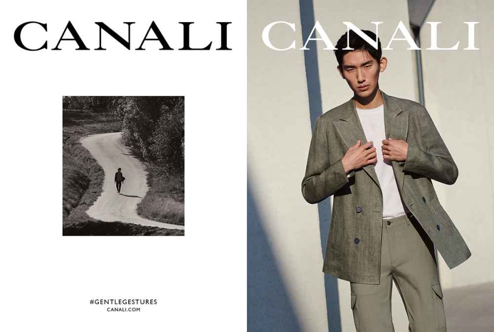 CANALI CREATIVE DIRECTION - ADVERTISING CAMPAIGN SS22 BY MEL BLES