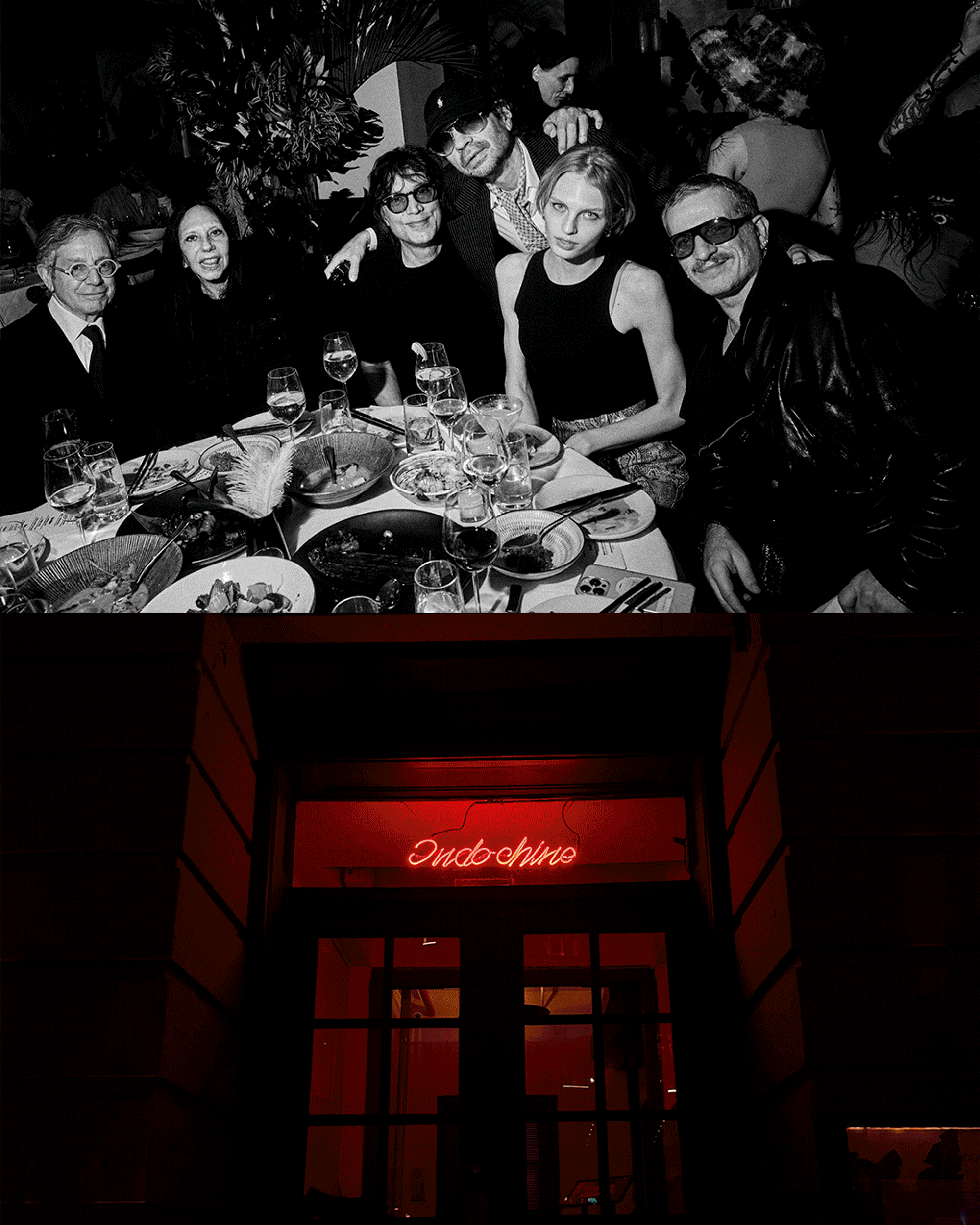 EVENT DIRECTION – PURPLE X PARIS TEXAS DINNER WITH PALOMA ELSESSER AT INDOCHINE NYC