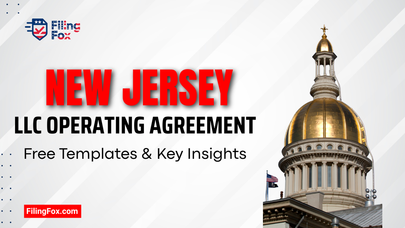New Jersey LLC Operating Agreement: Free Templates & Key Insights