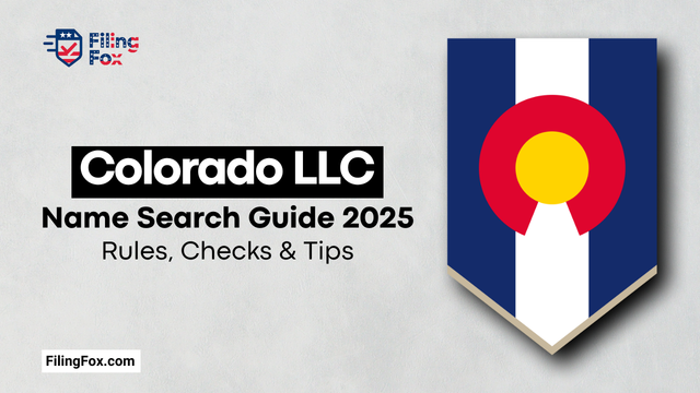 Colorado LLC Name Search Guide 2025: Rules, Checks & Tips